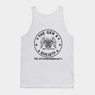 The Gen X Society - Black Tank Top